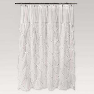 Threshold Pinch Pleated Shower Curtain
